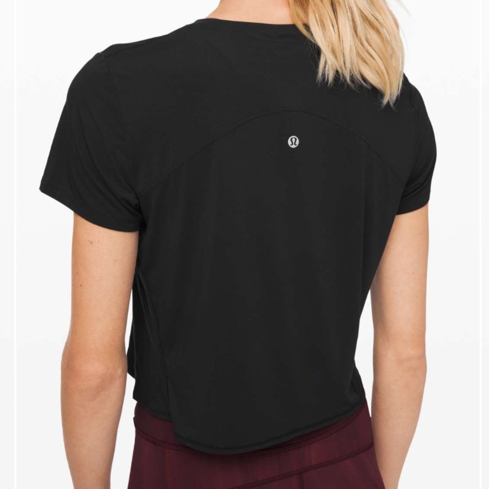 Lululemon Action Always Short Sleeve Black